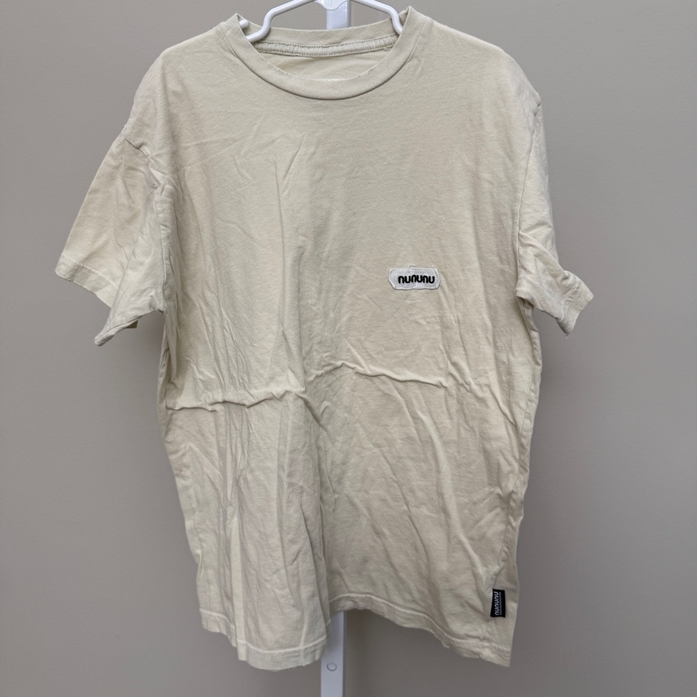 NUNUNU Cream kids T-Shirt size 8-9